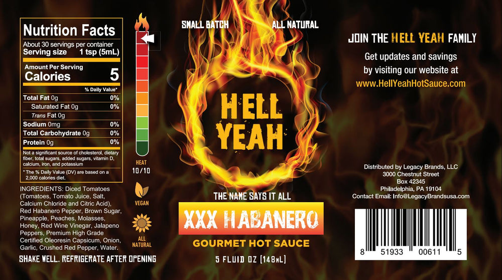 
                  
                    Load image into Gallery viewer, Hell Yeah Gourmet Hot Sauce 3-Pack Gift Box - (3) 5 OZ bottles
                  
                